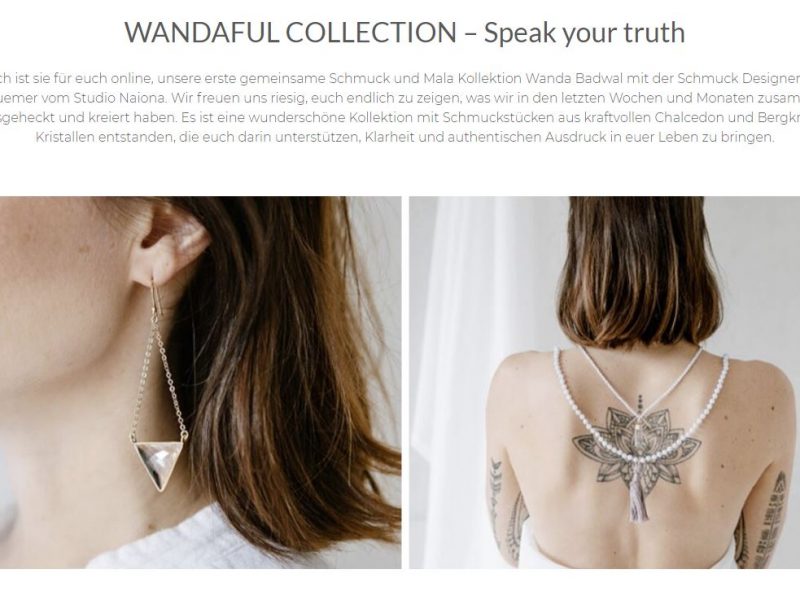 Wandaful Collection von Wanda Badwal mit NAIONA.