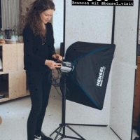 Behind the scenes.