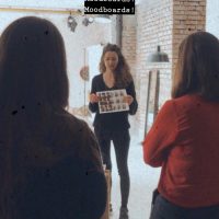 Behind the scenes.