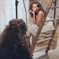 Behind the scenes.